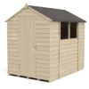 Forest 7 X 5ft Overlap Pressure Treated Apex Shed -incl. Installation