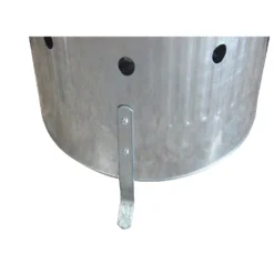 None Garden Galvanised Steel Incinerator / Fire Bin With Lid - 85L -Westland Shop 12834094 1945030658343959