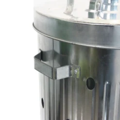 None Garden Galvanised Steel Incinerator / Fire Bin With Lid - 85L -Westland Shop 12834094 6265030658477975