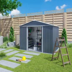 Yardmaster 10x8ft Metal Apex Shed