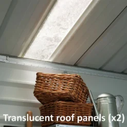 Yardmaster 10x8ft Shiplap Metal Shed -Westland Shop 12834219 9155040005693007