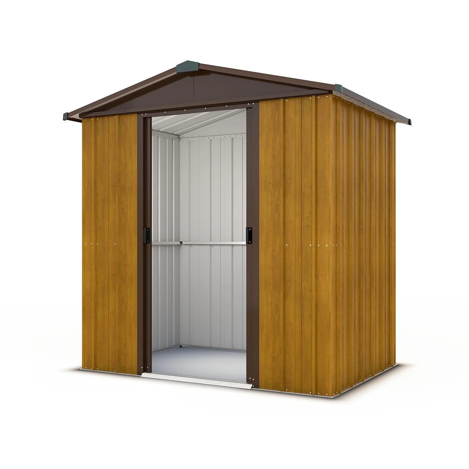 Yardmaster 6x4.5ft Wood Effect Shed 4 Yardmaster 6x4.5ft Wood Effect Shed - Image 2