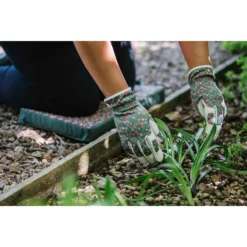 Westland Premium Leather Gloves Flower - Medium -Westland Shop 12835713 5695012509194000