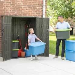 Lifetime 1500L Rough Cut Vertical Storage Cabinet -Westland Shop 12836581 1424833208407720