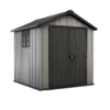 Keter Oakland 7.5 X 7ft Outdoor Garden Apex Storage Shed - Grey -Westland Shop 12840574 7335036178977334