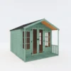 Country Living Tuxford 10 X 8ft Premium Traditional Summerhouse Painted + Installation - Aurora Green 1 Country Living Tuxford 10 X 8ft Premium Traditional Summerhouse Painted + Installation - Aurora Green -Westland Shop 12876026 1405040028199907
