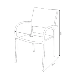 Bambrick 6 Seater Garden Dining Set -Westland Shop 12881493 1464948030867995