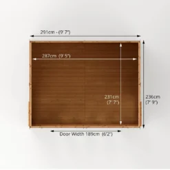 Country Living Hawksworth 10 X 8ft Summerhouse Painted + Installation - Thorpe Towers -Westland Shop 12881629 1675025527428275