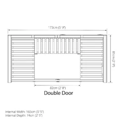 Country Living Durlston 6 X 3ft Traditional Tall Wall Greenhouse Painted + Installation - Thorpe Towers -Westland Shop 12881655 1124843878332046