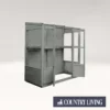 Country Living Durlston 6 X 3ft Traditional Tall Wall Greenhouse Painted + Installation - Thorpe Towers 1 Country Living Durlston 6 X 3ft Traditional Tall Wall Greenhouse Painted + Installation - Thorpe Towers -Westland Shop 12881655 4524843878268944