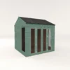 Country Living Hawksworth 8 X 8ft Summerhouse Painted + Installation - Aurora Green -Westland Shop 12881687 1505025527121417