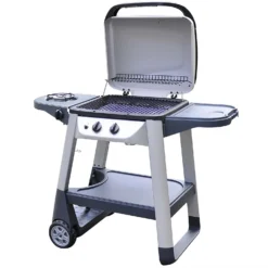 Outback Excel 2 Burner Gas BBQ - Silver & Black -Westland Shop 12881703 1514843097309829
