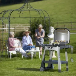 Outback Excel 2 Burner Gas BBQ - Silver & Black -Westland Shop 12881703 5294843097295660