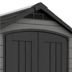 Keter Premier 7 X 7ft Outdoor Garden Apex Storage Shed - Grey -Westland Shop 12882034 1335036180500743