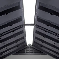 Keter Premier 7 X 7ft Outdoor Garden Apex Storage Shed - Grey -Westland Shop 12882034 2475036180455080