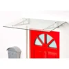 None Rebecca 1200X700 Silver/Glass Door Canopy -Westland Shop 12882260 1124843527379740
