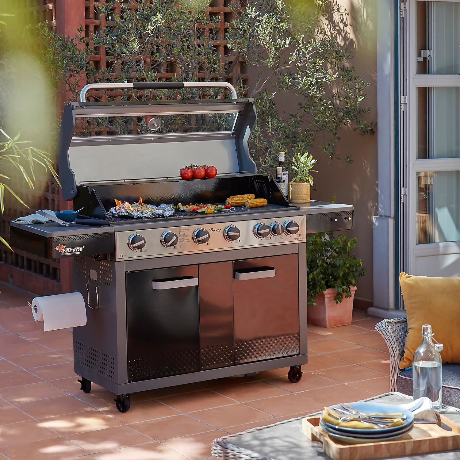 Fervor Ranger 610 6 Burner Gas BBQ 4 Fervor Ranger 610 6 Burner Gas BBQ - Image 2