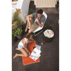 Keter Cool Stool Outdoor Ice Cooler Table 39L - Graphite -Westland Shop 12884590 1214843404720105