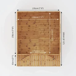 Mercia 10 X 8ft Traditional Summerhouse -Westland Shop 12884630 4295040028928091