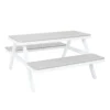 Picnic Bench - White & Grey -Westland Shop 12885210 1004853415247632