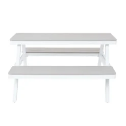 Picnic Bench - White & Grey -Westland Shop 12885210 6834846186528506