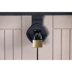 Keter Store It Out Midi Outdoor Garden Storage Shed 880L - Beige/Brown -Westland Shop 12885761 8284898752589709