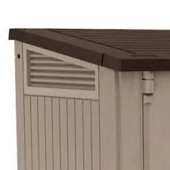 Keter Store It Out Midi Outdoor Garden Storage Shed 880L - Beige/Brown -Westland Shop 12885761 9464898752607058