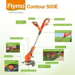 Flymo Contour Electric Grass Trimmer - 25cm -Westland Shop 12885912 1174856528981016