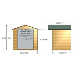 Shire Avance Summerhouse - 7x5ft -Westland Shop 12886996 1364843286395146