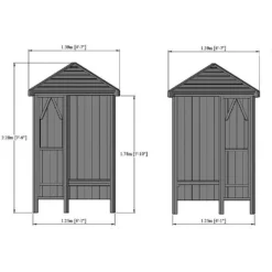 Shire Honeysuckle Corner Arbour - 4x4ft -Westland Shop 12887170 8694856509717524