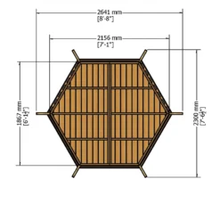 Shire Arbour - 7x6ft -Westland Shop 12887180 1414849861546503