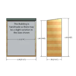 Shire Garden Store Shiplap - 4x2ft 15 Shire Garden Store Shiplap - 4x2ft -Westland Shop 12887188 2024851572700855