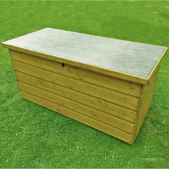 Shire Tongue & Groove Wooden Storage Box - 4x2ft -Westland Shop 12887189 7084851576570699
