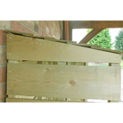Shire Tall Wall Log Store - 3x1.5ft -Westland Shop 12887202 7264851593413233