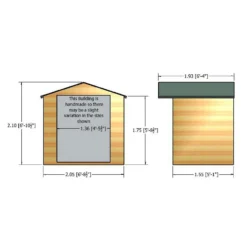 Shire Avance Summerhouse (incl. Installation) - 7x5ft 20 Shire Avance Summerhouse (incl. Installation) - 7x5ft -Westland Shop 12887380 1954849863446643