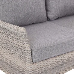 Florence 4 Seater Grey Rattan Garden Sofa Set -Westland Shop 12887803 8364843689671637