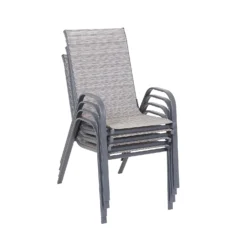 Andorra 4 Seater Garden Dining Set With Parasol -Westland Shop 12887989 1274843691051154