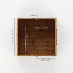 Mercia 4 X 4ft Snug Wooden Playhouse -Westland Shop 12888279 4085027553417030
