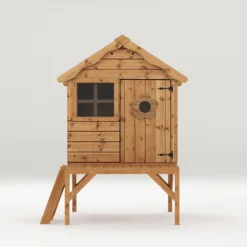 Mercia 4 X 7ft Snug Wooden Playhouse With Tower -Westland Shop 12888281 4805027835793860