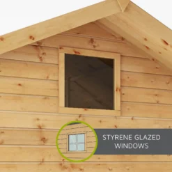 Mercia 5'9ft X 5'8ft Pent Style Wooden Playhouse - Installation Included -Westland Shop 12888290 1555019819066606