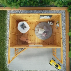 Mercia 5'9ft X 5'8ft Pent Style Wooden Playhouse - Installation Included -Westland Shop 12888290 2445019819093723