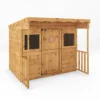 Mercia 5'9ft X 5'8ft Pent Style Wooden Playhouse -Westland Shop 12888294 1095019818831757