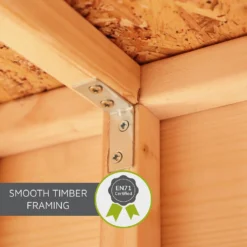 Mercia 5'9ft X 5'8ft Pent Style Wooden Playhouse -Westland Shop 12888294 1825019819031530