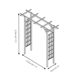 Mercia Flat Top Arch 13 Mercia Flat Top Arch -Westland Shop 12888298 1224843954305336