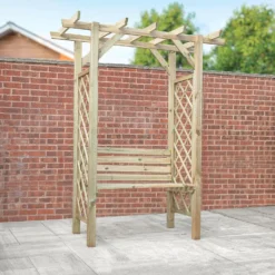 Mercia Pergola Seated Arbour -Westland Shop 12888303 1074884721422783