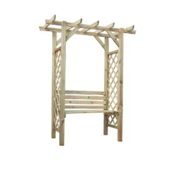 Mercia Pergola Seated Arbour -Westland Shop 12888303 8914884721466673