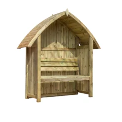 Mercia Arch Top Seated Arbour