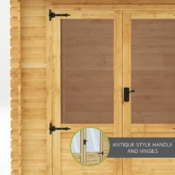 Mercia 4 X 3m 19mm Log Cabin 17 Mercia 4 X 3m 19mm Log Cabin -Westland Shop 12888476 3575023718965077