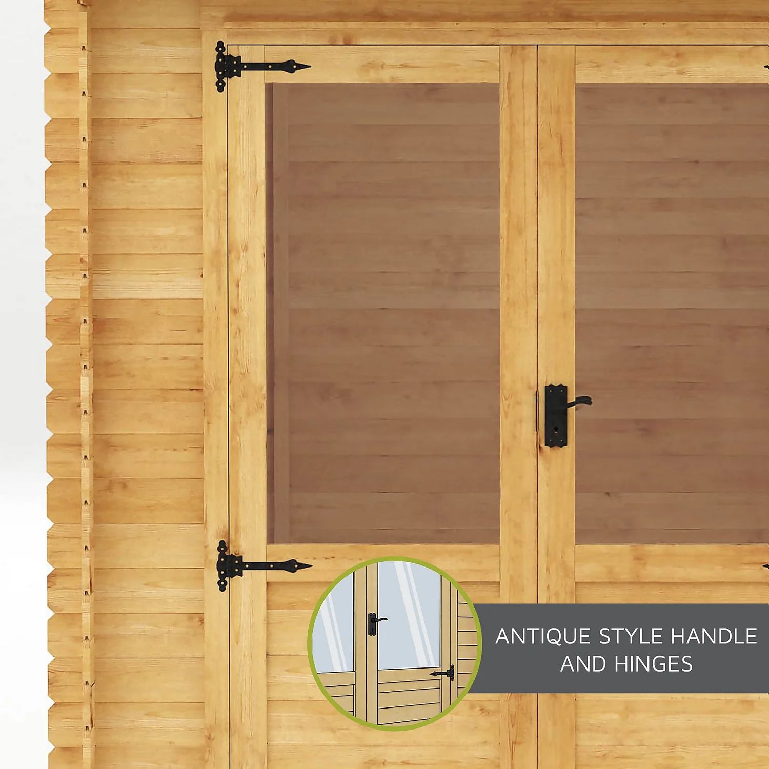 Mercia 4 X 3m 19mm Log Cabin 8 Mercia 4 X 3m 19mm Log Cabin - Image 6