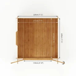 Mercia 2.4 X 2.4m 19mm Log Cabin (Installed) -Westland Shop 12888477 1925023718524407